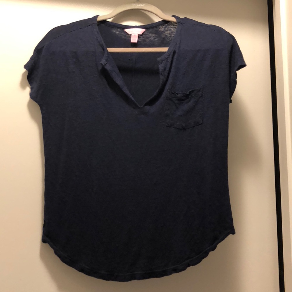 Lilly Pulitzer linen top